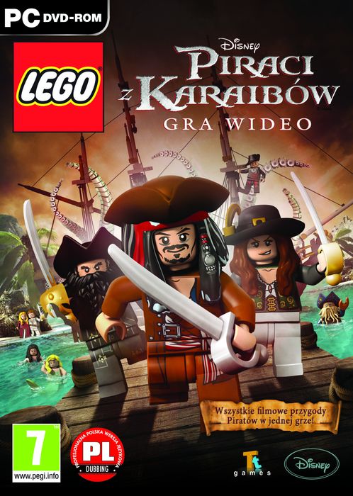 LEGO GRA PC PIRACI Z KARAIBÓW - Sklep internetowy SalonKlockow.pl