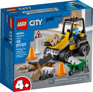 LEGO 60284 CITY POJAZD DO ROBÓT DROGOWYCH