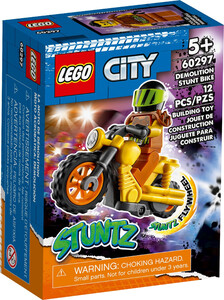LEGO 60297 CITY DEMOLKA NA MOTOCYKLU KASKADERSKIM