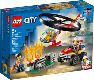 LEGO 60248 CITY HELIKOPTER STRAŻACKI LECI NA RATUNEK