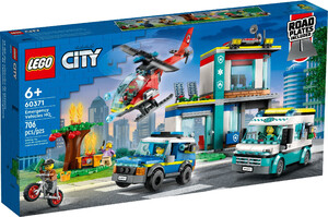 LEGO 60371 CITY PARKING DLA POJAZDÓW UPRZYWILEJOWANYCH