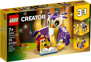 LEGO 31125 CREATOR FANTASTYCZNE LEŚNE STWORZENIA