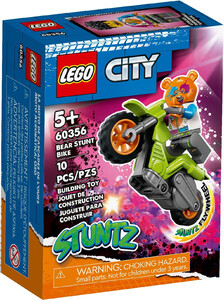 LEGO 60356 CITY MOTOCYKL KASKADERSKI Z NIEDŹWIEDZIEM