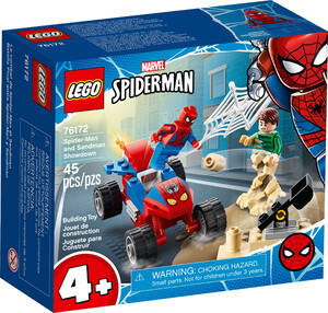 LEGO 76172 SUPER HEROES POJEDYNEK SPIDER- MANA Z SANDMANEM